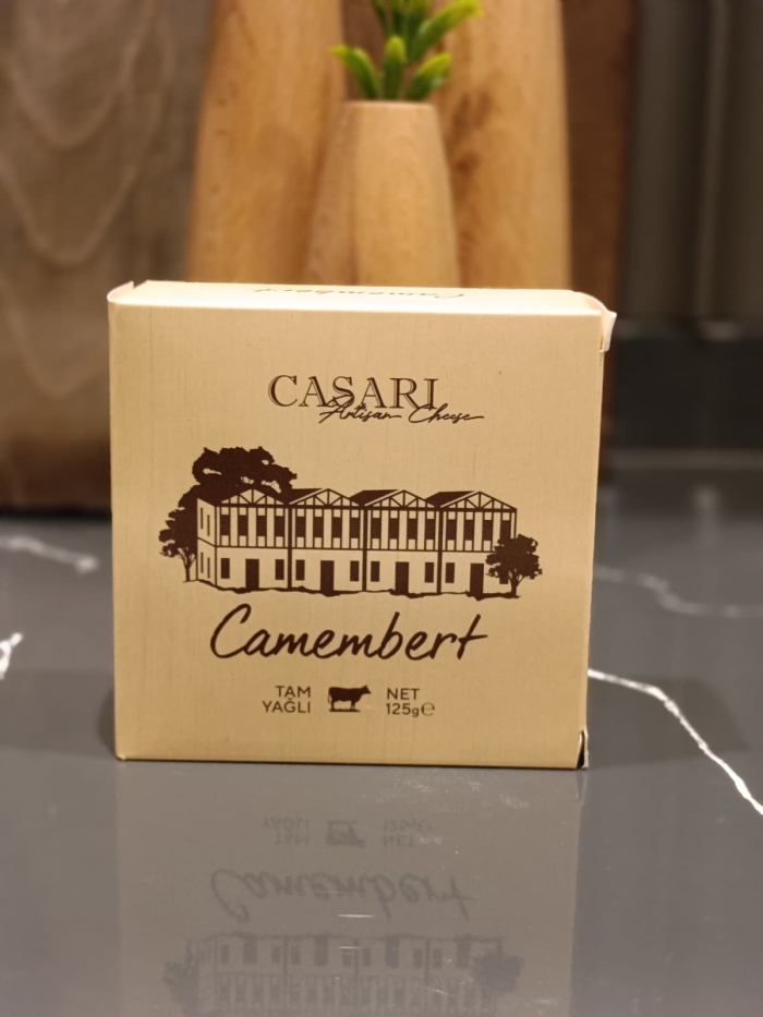 CASARI CAMEMBERT PEYNİRİ TENEKE KUTU 125 GR