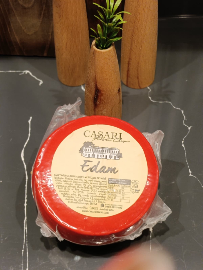 CASARI TAM YAĞLI EDAM PEYNİRİ 800 GR