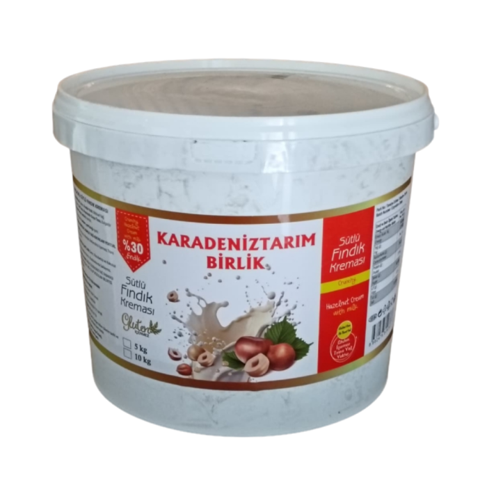KARADENİZTARIM BİRLİK SÜTLÜ FINDIK KREMASI 5 KG