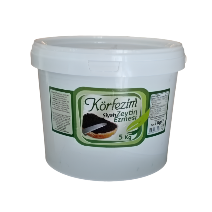 KÖRFEZİM SİYAH ZEYTİN EZMESİ 5 KG