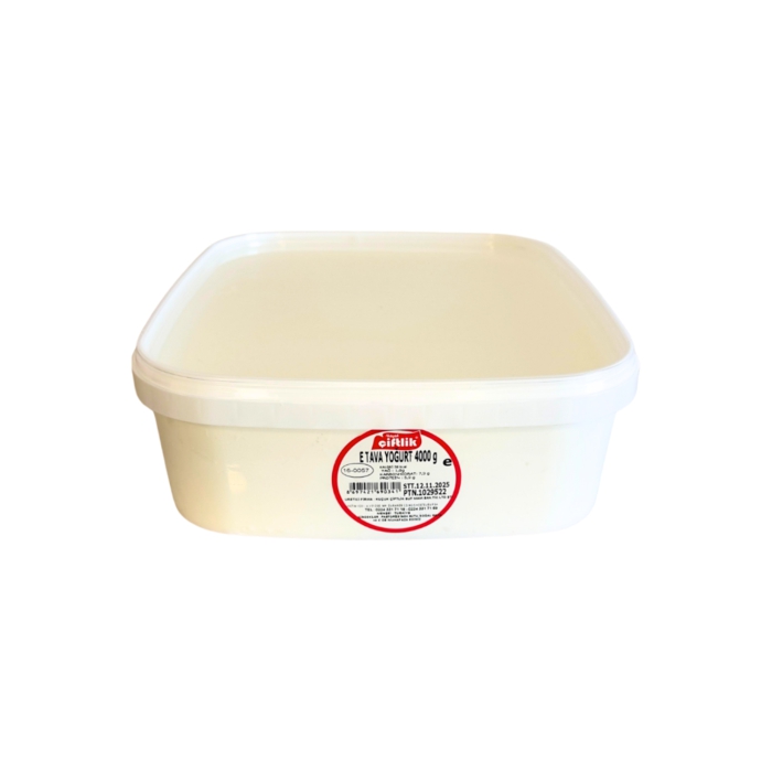 KÜÇÜK ÇİFTLİK KAYMAKLI TAVA YOĞURT EKO 4 KG