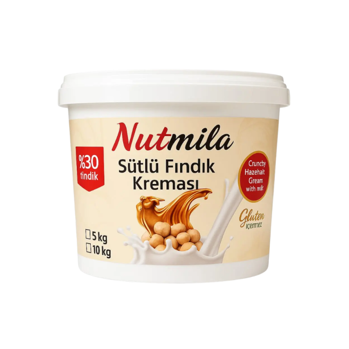 NUTMİLA SÜTLÜ FINDIK KREMASI 5 KG