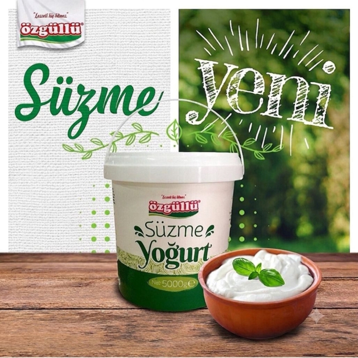 ÖZGÜLLÜ SÜZME YOĞURT 5 KG