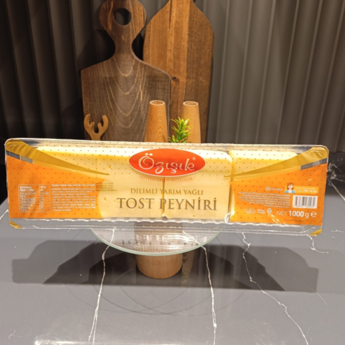 ÖZIŞIK DİLİMLİ YARIM YAĞLI TOST PEYNİRİ