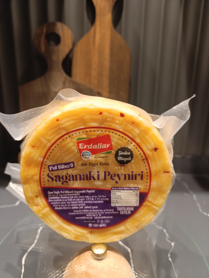 ERDALLAR PUL BİBERLİ SAGANAKİ  PEYNİRİ